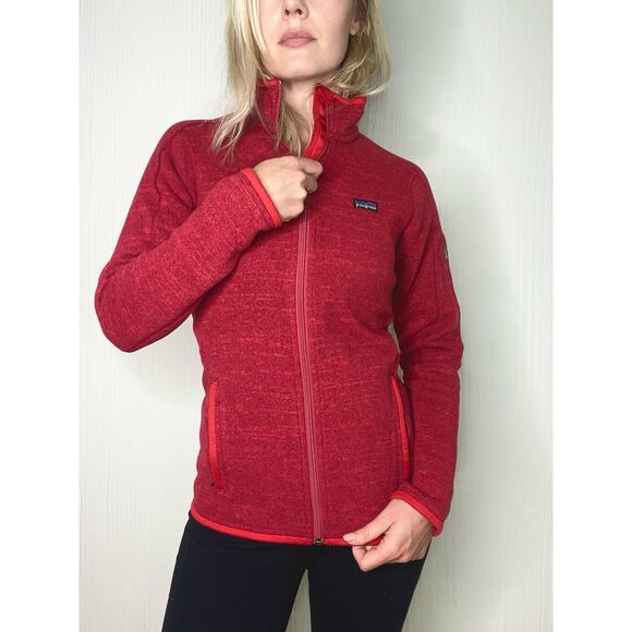 PATAGONIA Red Better Sweater Jacket US XSMALL - Picture 1 of 16